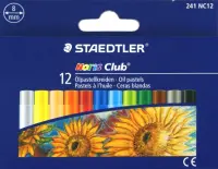 Масляная пастель "Noris Club" 8 мм, 12 цветов