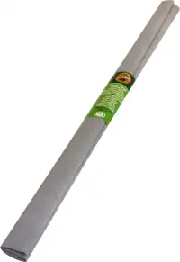 Бумага креповая, серая