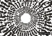 Скетчбук. Леттеринг (А5, рисовальная желтая бумага, тканевый корешок)