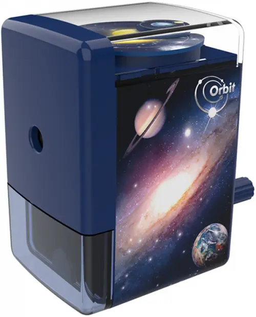 Точилка для карандашей механическая Deli "Orbit", цвет: синий, 1 отверстие, арт. ER10104
Точилка для карандашей механическая Deli "Orbit", цвет: синий, 1 отверстие, арт. ER10104