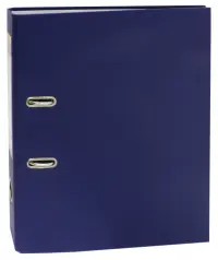 Папка-регистратор "Silwerhof", цвет: синий, A4, 50 мм, арт. 355020-02