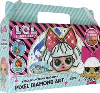 Мини-мозаика на магните. LOL. Diva