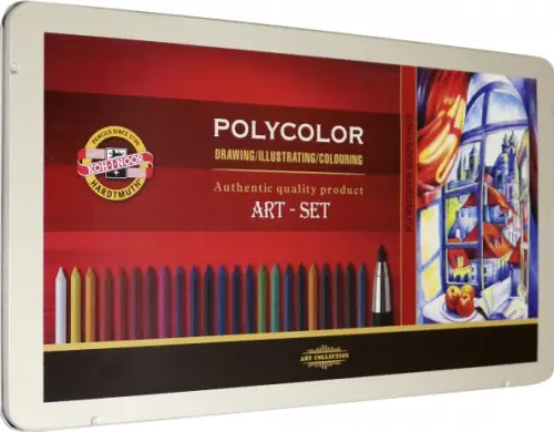 Набор графических материалов со стержнями для цангового карандаша Polycolor, 32 предмета, Красный
Набор графических материалов со стержнями для цангового карандаша Polycolor, 32 предмета, Красный