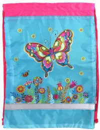 Мешочек для обуви. Радужная бабочка