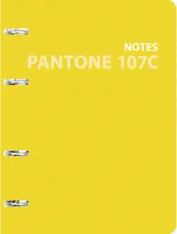 Тетрадь на кольцах Pantone line 2, 120 листов, клетка
