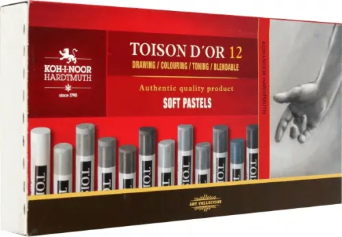 Пастель сухая художественная Toison d`Or Soft 8522, Gray Line, 12 цветов, Красный
Пастель сухая художественная Toison d`Or Soft 8522, Gray Line, 12 цветов, Красный