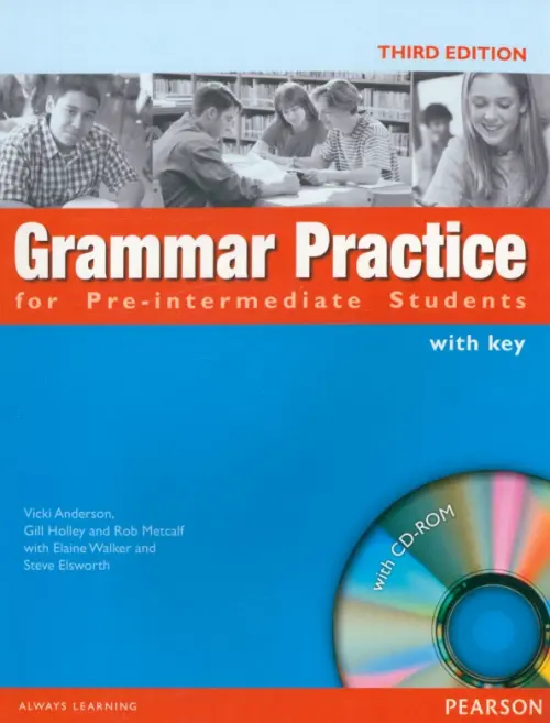 Grammar Practice for Pre-Intermediate Students. Student Book with Key + CD (+ CD-ROM), Голубой
Grammar Practice for Pre-Intermediate Students. Student Book with Key + CD (+ CD-ROM), Голубой