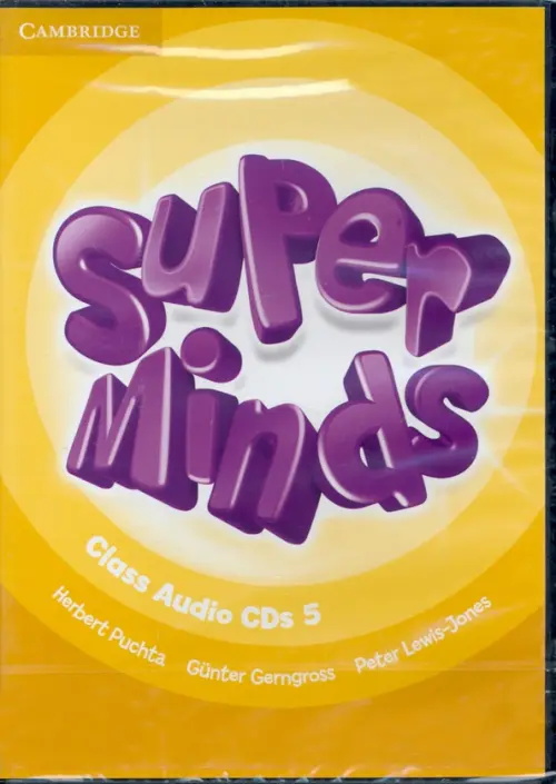 CD-ROM. Super Minds. Level 5. Class Audio CDs (количество CD дисков: 4) Диск, Жёлтый
CD-ROM. Super Minds. Level 5. Class Audio CDs (количество CD дисков: 4) Диск, Жёлтый