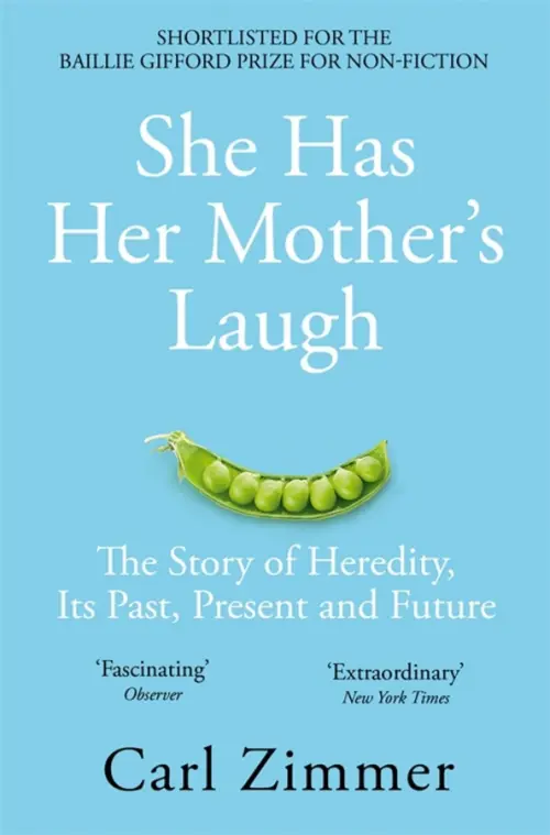 She Has Her Mother's Laugh. The Story of Heredity, Its Past, Present and Future, Голубой
She Has Her Mother's Laugh. The Story of Heredity, Its Past, Present and Future, Голубой