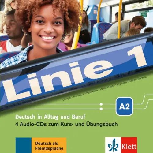 Linie 1 A2. Deutsch in Alltag und Beruf. 4 Audio-CDs zum Kurs- und Übungsbuch, Зелёный
Linie 1 A2. Deutsch in Alltag und Beruf. 4 Audio-CDs zum Kurs- und Übungsbuch, Зелёный