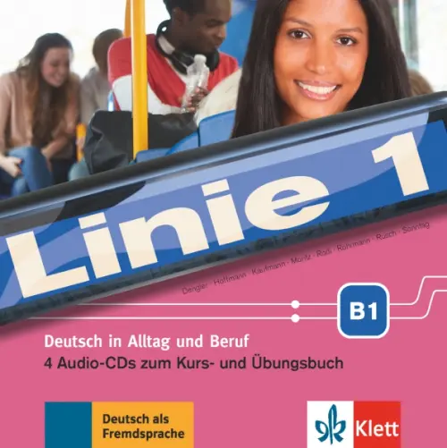 Linie 1 B1. Deutsch in Alltag und Beruf. 4 Audio-CDs zum Kurs- und Übungsbuch, Фиолетовый
Linie 1 B1. Deutsch in Alltag und Beruf. 4 Audio-CDs zum Kurs- und Übungsbuch, Фиолетовый