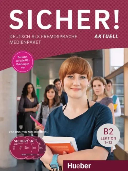 Sicher! aktuell B2. Medienpaket, 2 Audio-CDs und 1 DVD zum Kursbuch. Deutsch als Fremdsprache, Фиолетовый
Sicher! aktuell B2. Medienpaket, 2 Audio-CDs und 1 DVD zum Kursbuch. Deutsch als Fremdsprache, Фиолетовый