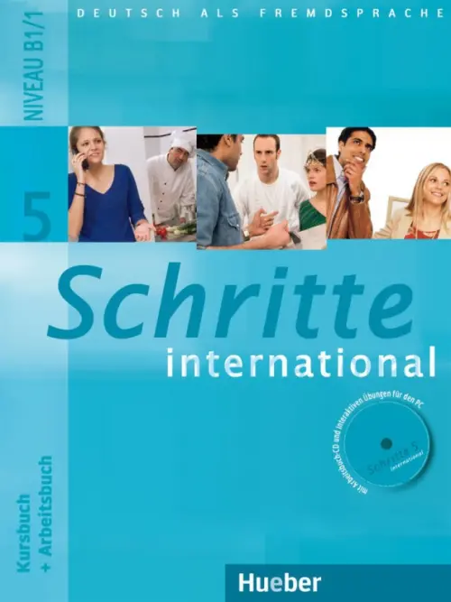 Schritte international 5. Kursbuch + Arbeitsbuch + Audio-CD zum Arbeitsbuch und interaktiven Übungen, Голубой
Schritte international 5. Kursbuch + Arbeitsbuch + Audio-CD zum Arbeitsbuch und interaktiven Übungen, Голубой