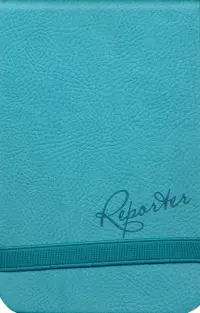 Записная книжка "Наппа, бирюзовый" (96 листов, А6, линия, твердый переплет) (52473)