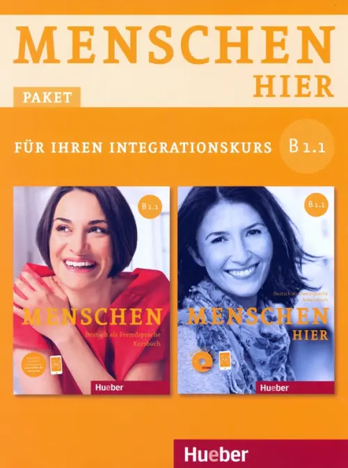 Menschen hier B1.1. Paket, Kursbuch Menschen und Arbeitsbuch Menschen hier mit Audio-CD, Жёлтый
Menschen hier B1.1. Paket, Kursbuch Menschen und Arbeitsbuch Menschen hier mit Audio-CD, Жёлтый
