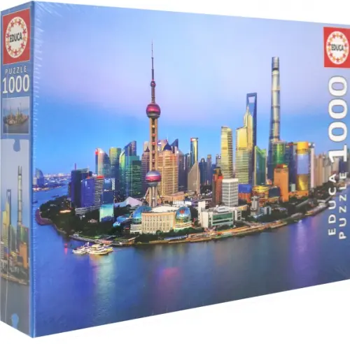 Пазл-1000 Горизонт Шанхая на закате
Пазл-1000 Горизонт Шанхая на закате