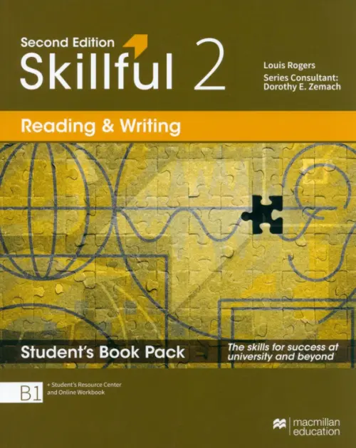 Skillful. Level 2. Second Edition. Reading and Writing. Premium Student's Pack, Жёлтый
Skillful. Level 2. Second Edition. Reading and Writing. Premium Student's Pack, Жёлтый