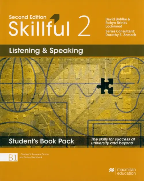Skillful. Level 2. Second Edition. Listening and Speaking. Premium Student's Pack, Жёлтый
Skillful. Level 2. Second Edition. Listening and Speaking. Premium Student's Pack, Жёлтый