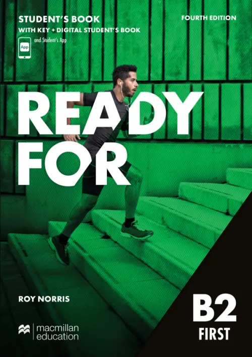 Ready for B2 First. 4th Edition. Student's Book with Key and Digital Student's Book + Student's App, Зелёный
Ready for B2 First. 4th Edition. Student's Book with Key and Digital Student's Book + Student's App, Зелёный