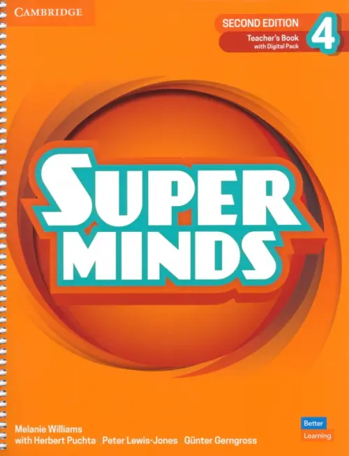 Super Minds. 2nd Edition. Level 4. Teacher's Book with Digital Pack, Оранжевый
Super Minds. 2nd Edition. Level 4. Teacher's Book with Digital Pack, Оранжевый