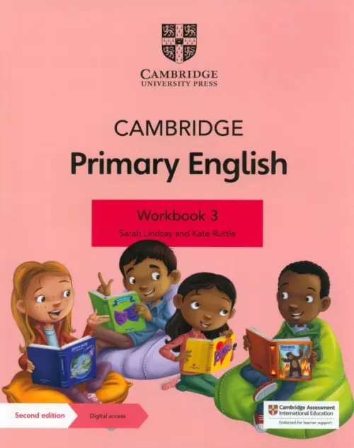 Cambridge Primary English. 2nd Edition. Stage 3. Workbook with Digital Access, Фиолетовый
Cambridge Primary English. 2nd Edition. Stage 3. Workbook with Digital Access, Фиолетовый
