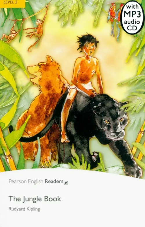 

The Jungle Book + CD. Level 2 (+ Audio CD), Зелёный