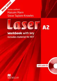 Laser. A2 Workbook with key + CD