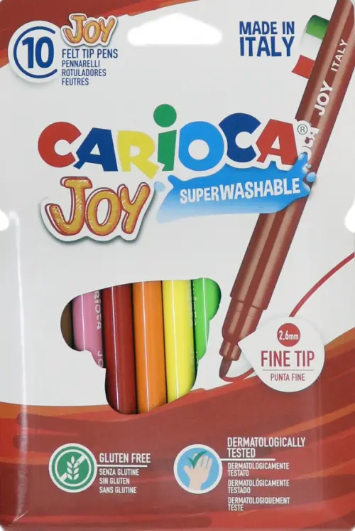 

Фломастеры "Carioca Joy", 10 цветов