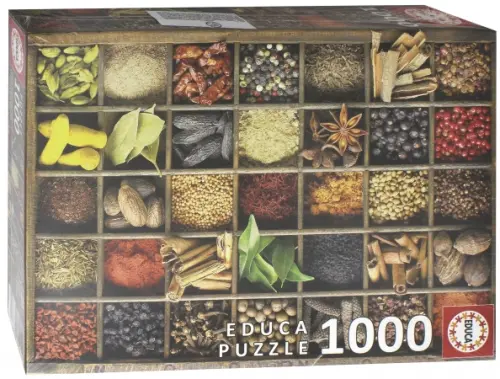

Пазл. Специи, 1000 элементов, Жёлтый