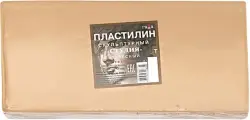 Пластилин скульптурный "Студия", телесный, твердый