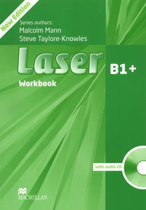

Laser B1+. Workbook without Key (+ Audio CD), Зелёный