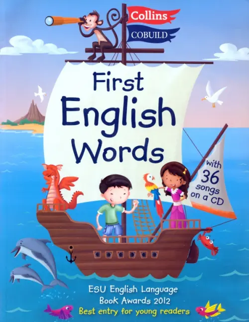 

First English Words + CD (+ Audio CD), Голубой