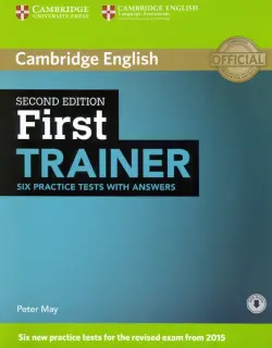 First Trainer Six Practice Tests with Answers with Audio