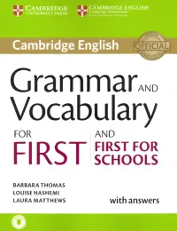 Grammar and Vocabulary for First and First for Schools. Book with Answers and Audio