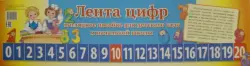 Лента цифр. Наглядное пособие для детского сада и начальной школы