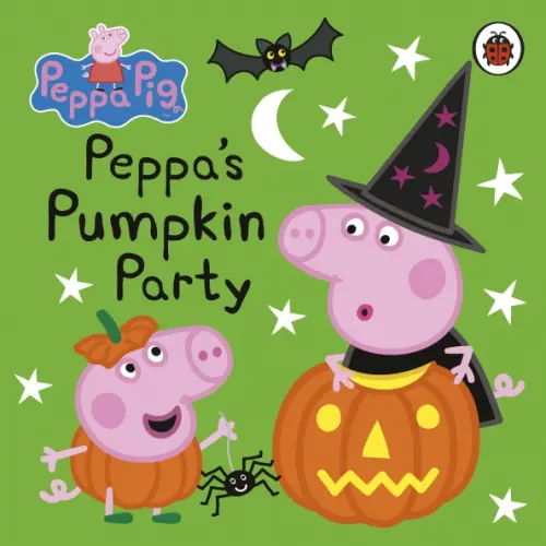 

Peppa Pig: Peppa's Pumpkin Party. Board book, Зелёный
