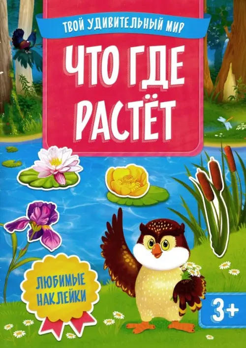 

Что где растет. Многоразовые наклейки