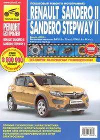 Renault Sandero II/Sandero Stepway II. Выпуск с 2014 г. Бензиновые двигатели