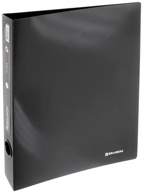Папка на 4-х кольцах черная 250 листов 298₽
