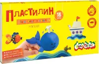 Пластилин "Каляка-Маляка", 18 цветов, 270 грамм, стек