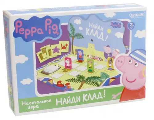 

Настольная игра. Peppa Pig. Найди клад!, Мультиколор