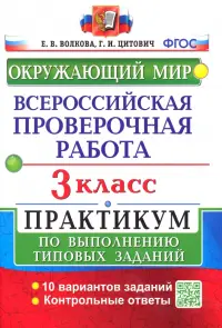 Окружающий мир. 3 класс. Всероссийская проверочная работа. Практикум по выполнению заданий. ФГОС