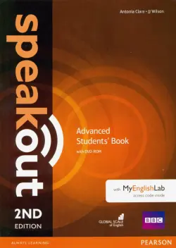 Speakout. Advanced. Coursebook with DVD & MyEnglishLab access code