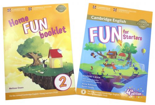Fun for Starters Students Book with Online Activities with Audio and Home Fun Booklet 2