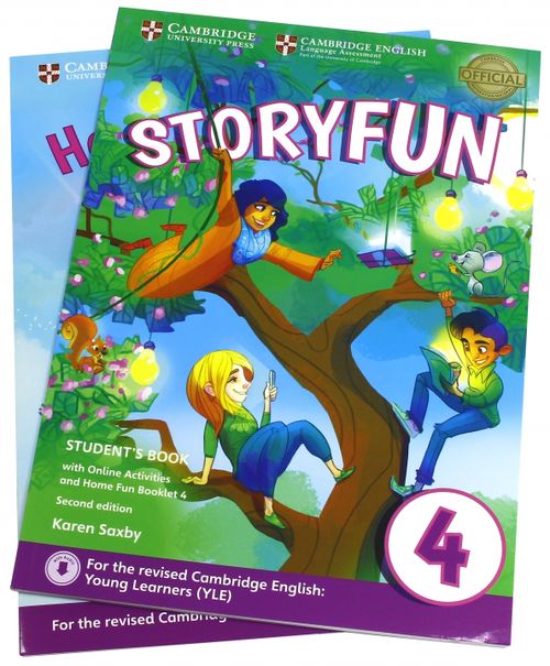 Storyfun for Movers. Level 4. Students Book with Online Activities and Home Fun Booklet 4