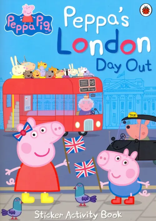 

Peppa's London Day Out Sticker Activity Book, Голубой