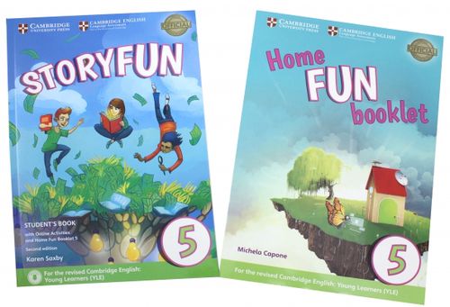 Storyfun for Flyers. Level 5. Students Book with Online Activities and Home Fun Booklet 5 - Saxby Karen