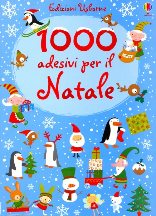 

1000 adesivi per il Natale, Голубой