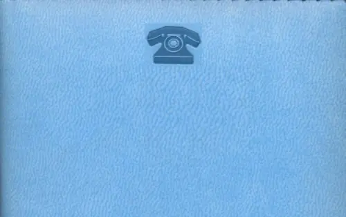 

Телефонная книга Виннер, 50 листов голубая, Голубой