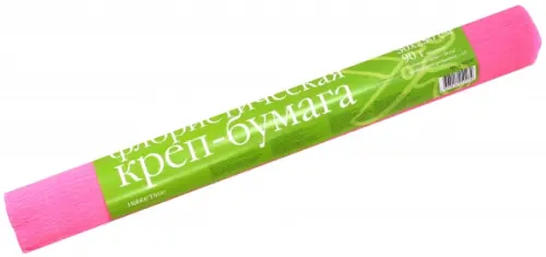 

Бумага креповая флористическая, неоновая розовая, Фиолетовый